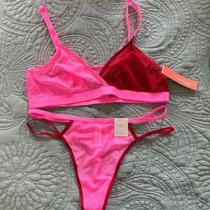NWT lingerie set